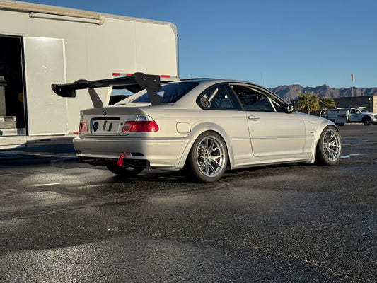 STROM E46 Swan Neck Carbon Wing Kit