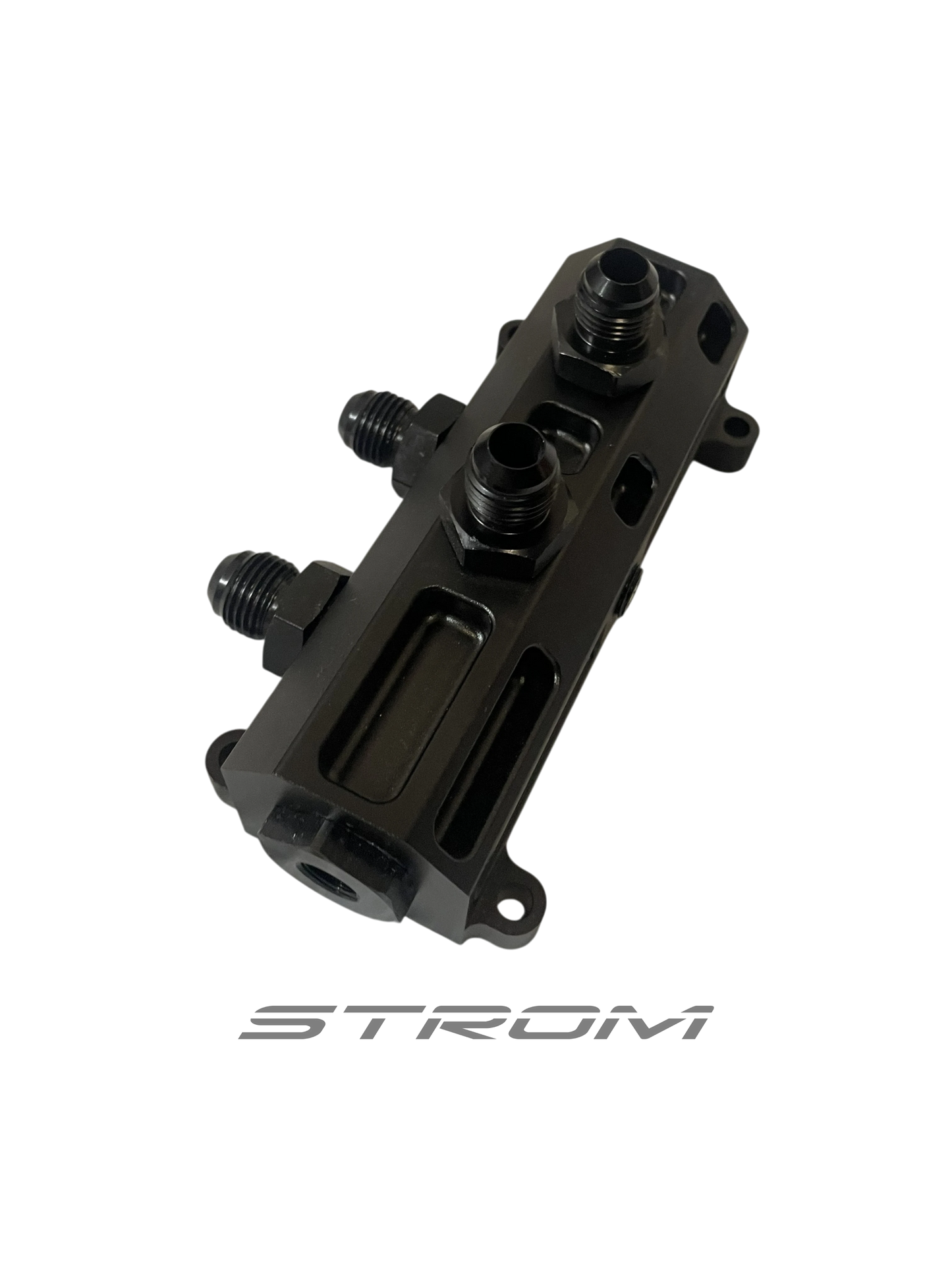 Fuel Distribution Block with fittings and pumpout