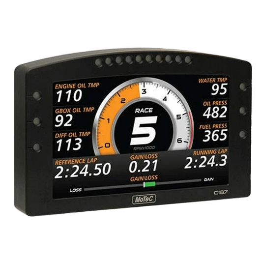 Motec C127 7" Color Display W/USB