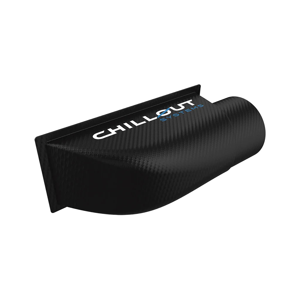 ChillOut 4" Carbon Fiber 90 degree Air Plenum