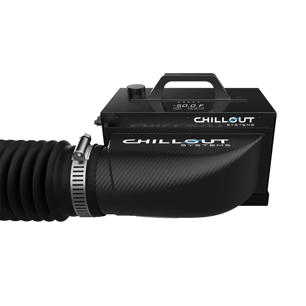 ChillOut 4" Carbon Fiber 90 degree Air Plenum
