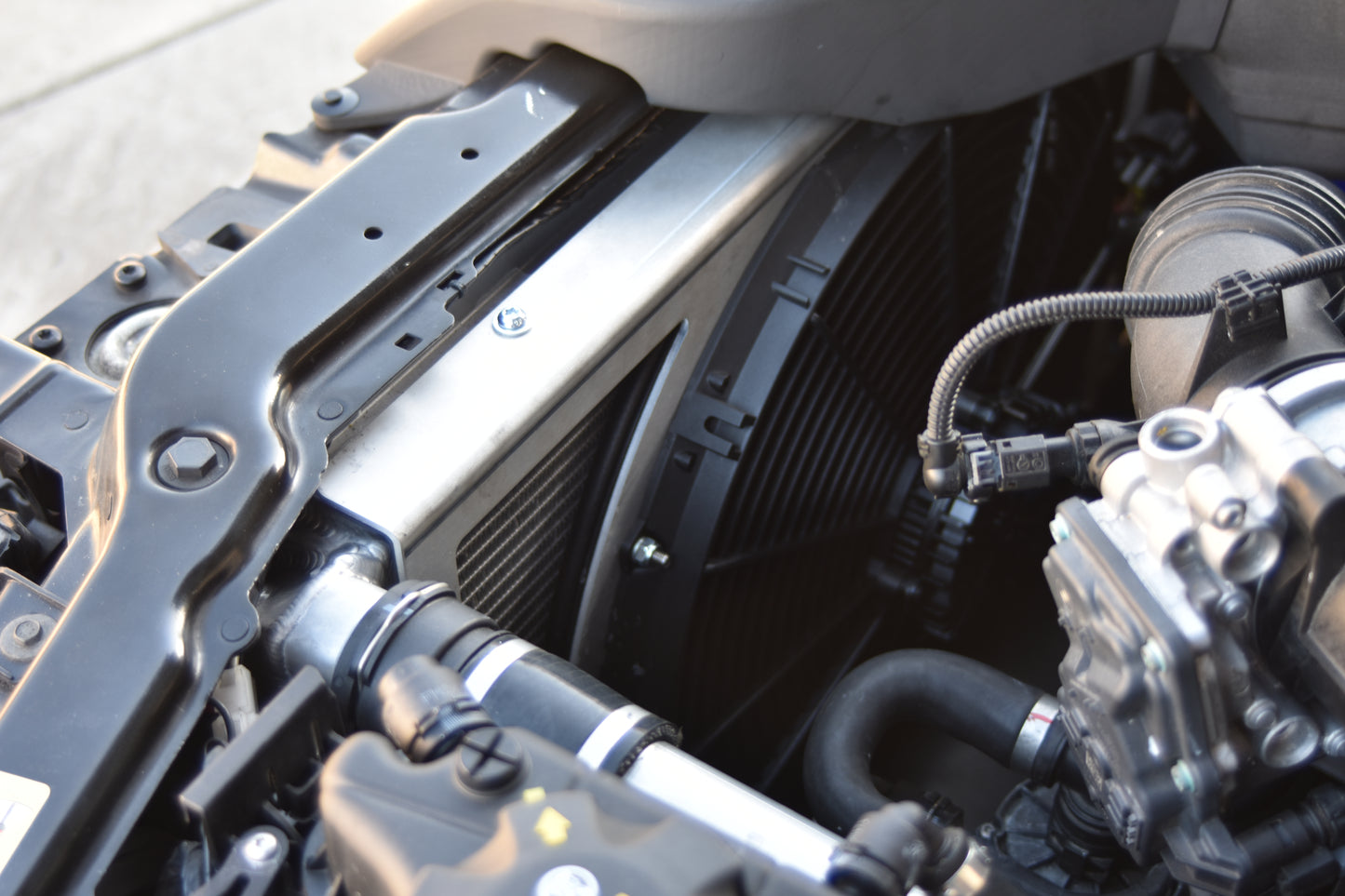 E46 M3 Radiator Electric Fan Mount