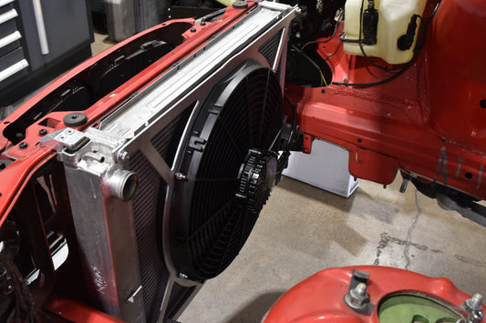 E36 B48 Swap Electric Fan Mount Kit