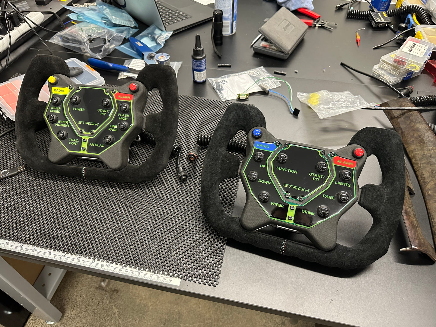 STROM Full Race Steering Wheel with Backlighting and CAN BUS
