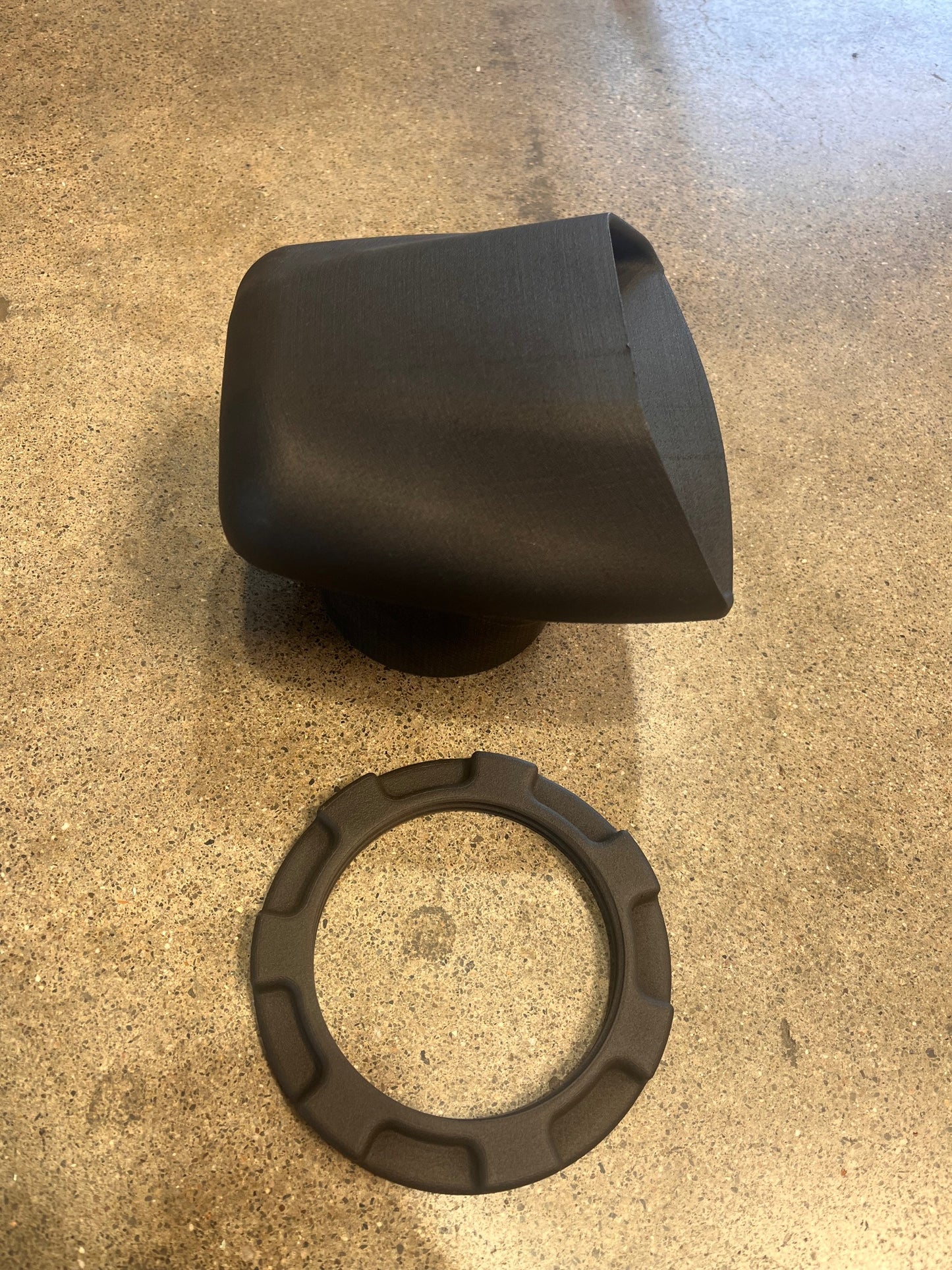 STROM Ram Air window Inlet Duct for Race Cars - 3" and 4"