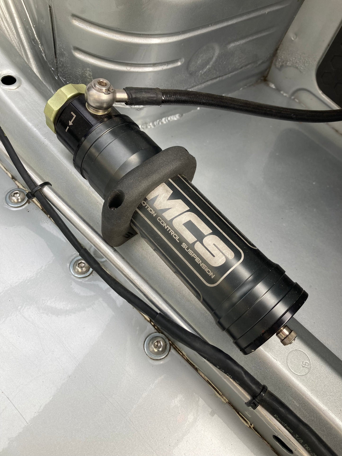 STROM Coilover (MCS and similar) Reservoir Rollbar mount V3 Flat Mount Kit