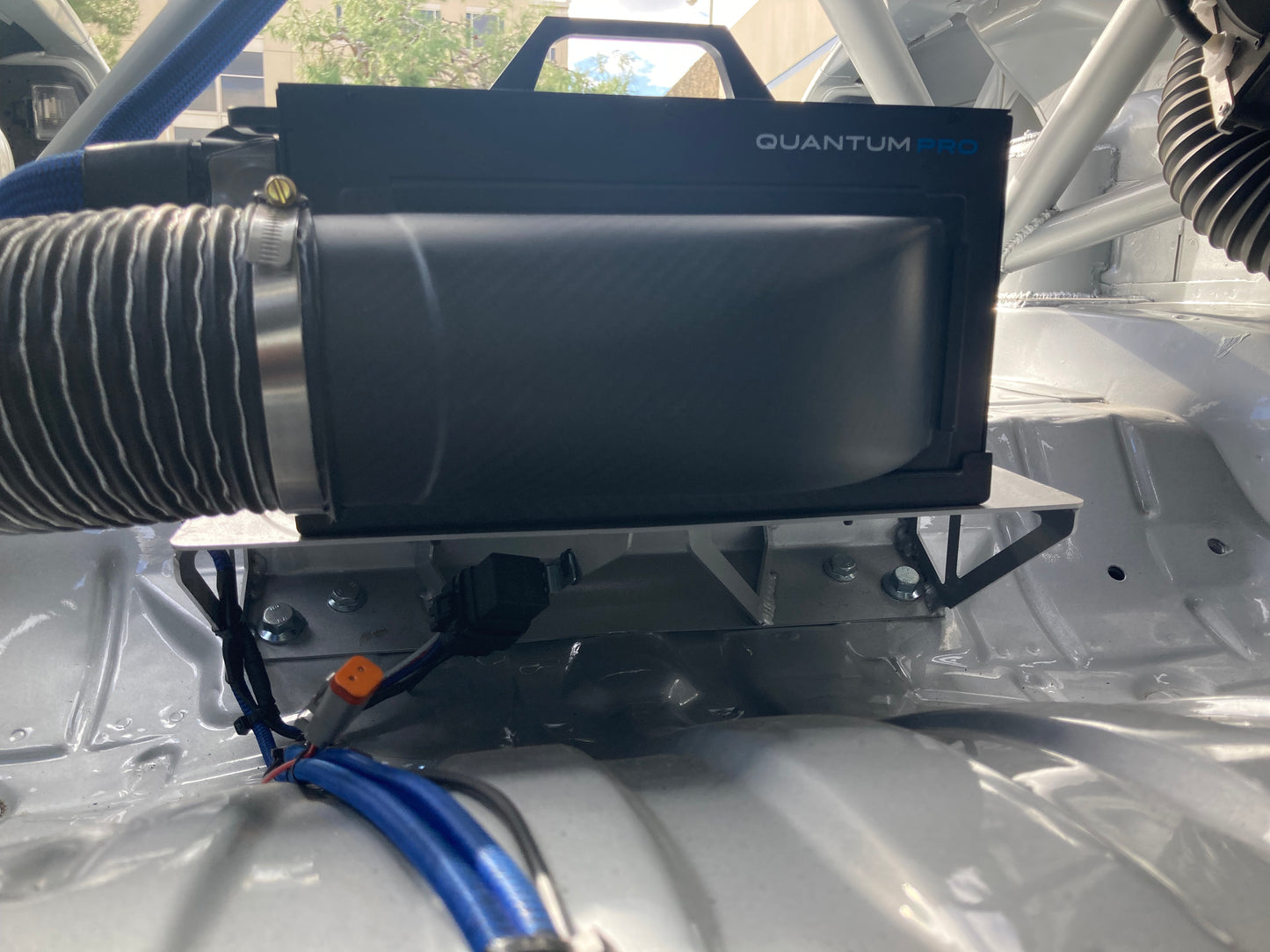 ChillOut 4" Carbon Fiber 90 degree Air Plenum