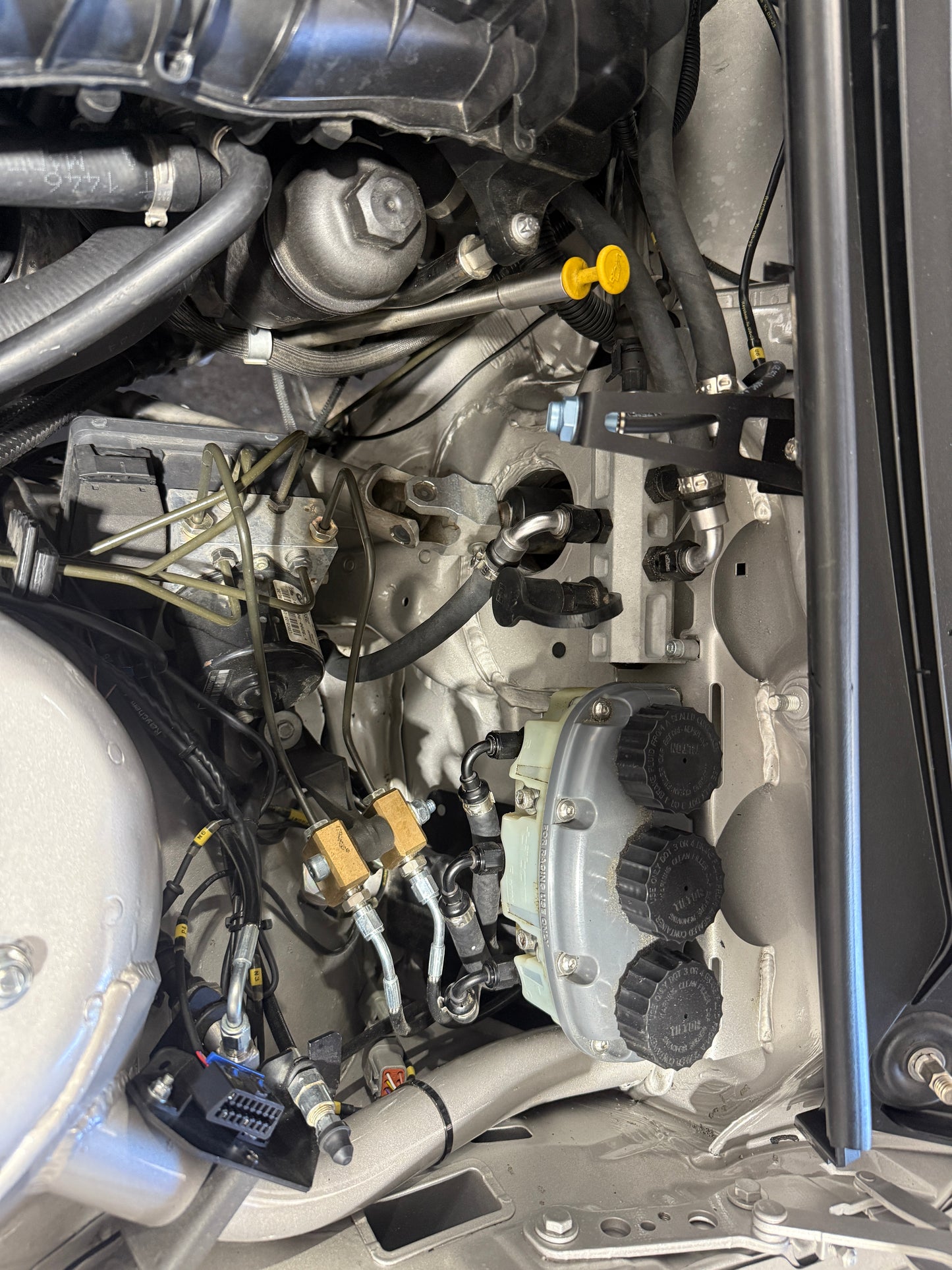 STROM MK60 Brake Pressure Sensor Tee and Bracket