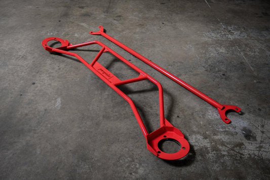 E36 Front and Rear Strut Bar Package combo - E36 M3, 328i, 328 compatible