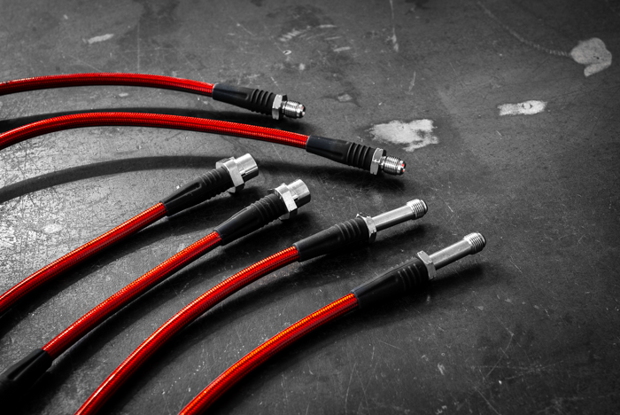 2007-2010 BMW E9X RWD Stainless Steel Complete 6 Brake Line Kit - DOT Compliant E90 E91 E92 E93 328 335