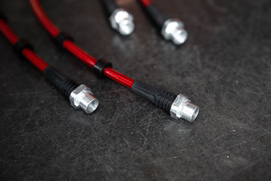 BMW M2 F87 Stainless Steel Complete 6 Brake Line Kit - DOT Compliant