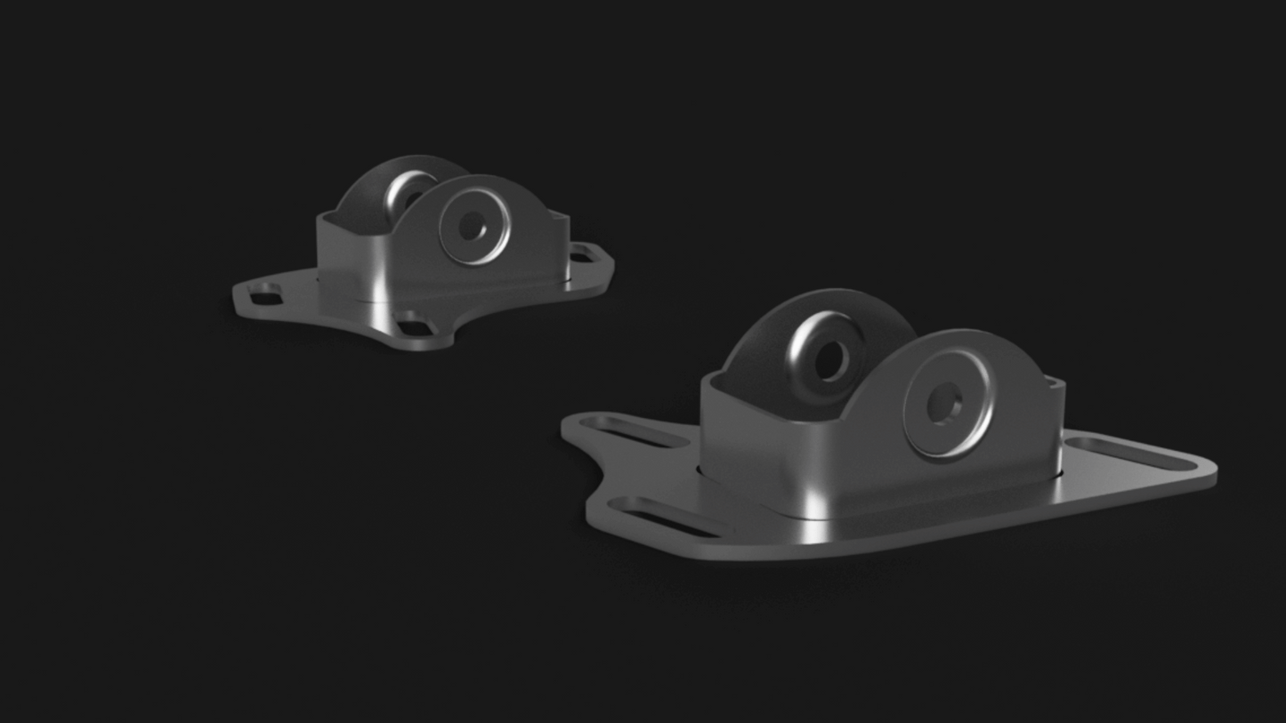 E36, E46, Z4 High Adjustment Trailing Arm Toe Brackets