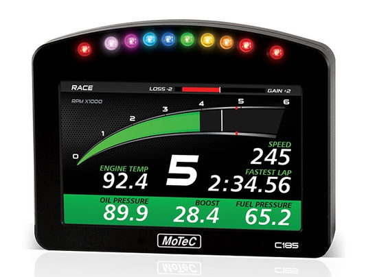 Motec C185 5" Color Display Logger w/USB