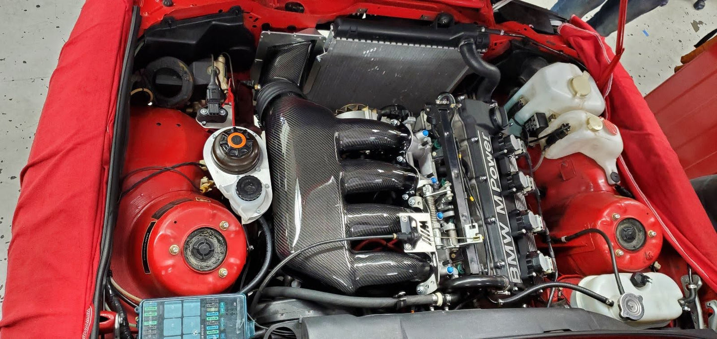 STROM E30 M3 S14 Carbon Intake Air Filter Mount