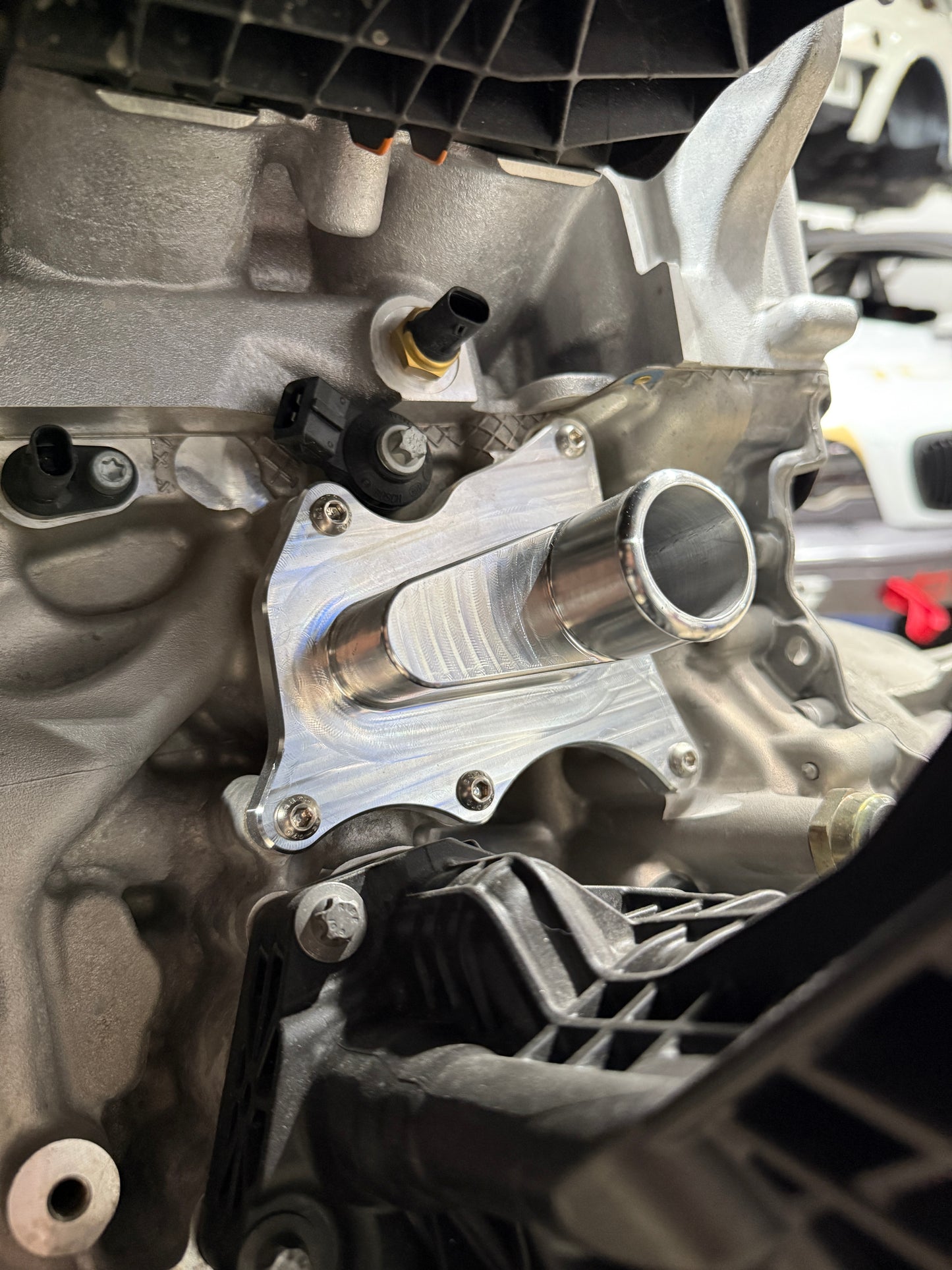 BMW B48 Thermostat Retrofit Plate