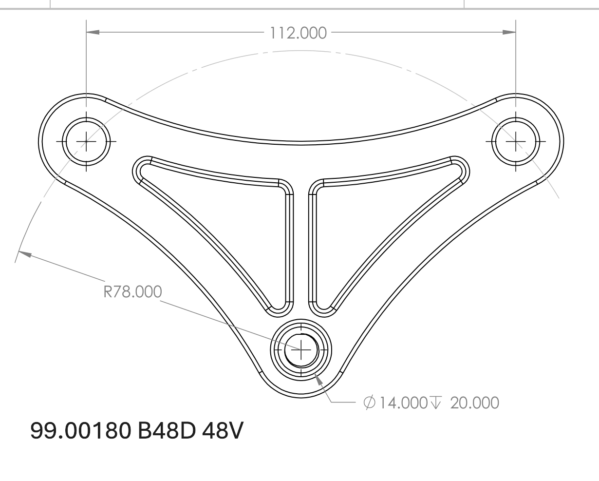 B48 / B58 / S58 - AC Delete Pulley