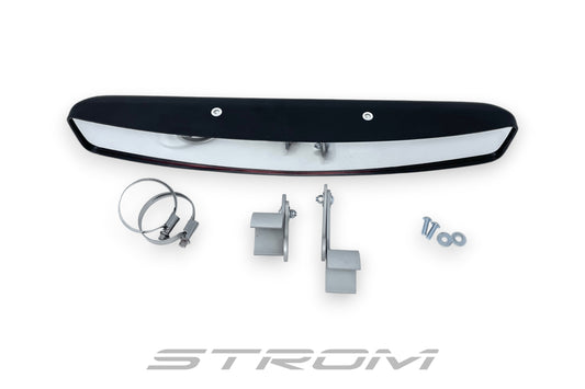 SuperCar Interior Rearview Mirror with STROM Mounts for 1.5" or 1.75" bar