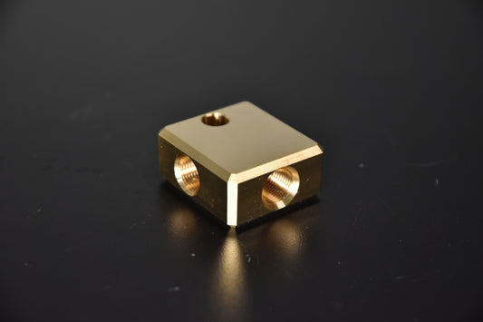 M12x1.0 Bubble Flare Tee Fitting - MK60 Pressure Sensor Adapter