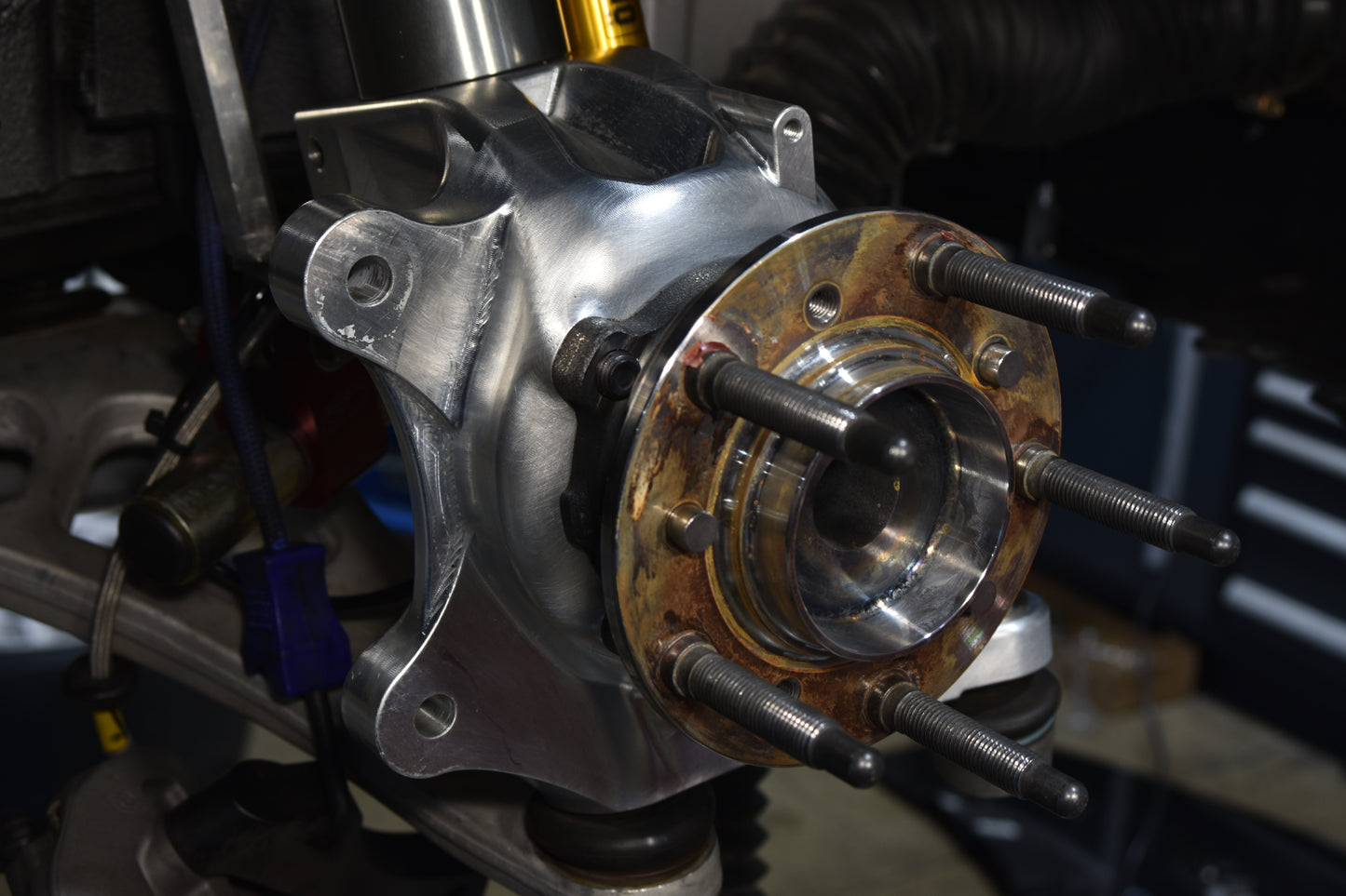 E46 Billet Front Uprights / Knuckles