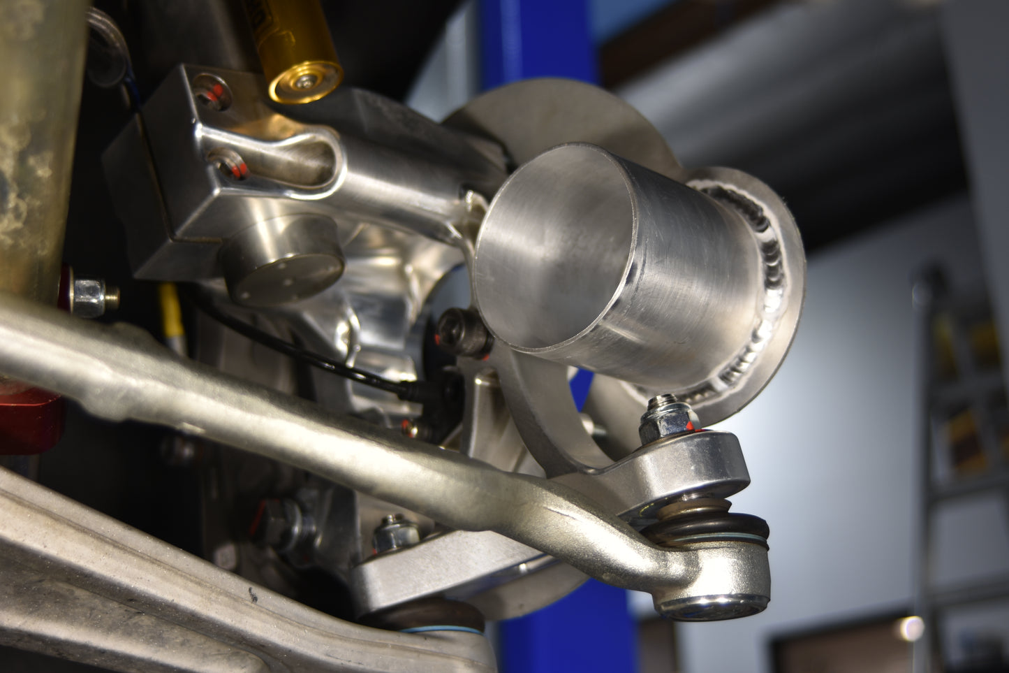 Brake Backing Plates for Strom Billet E46 Upright