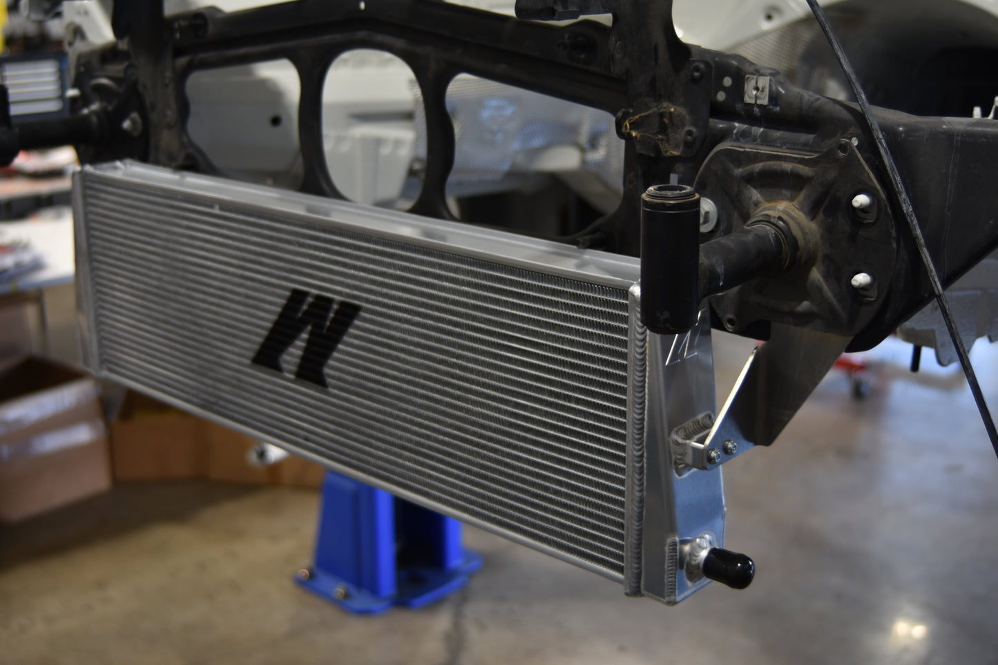 E46 "Street" B48 Intercooler Radiator Mounts