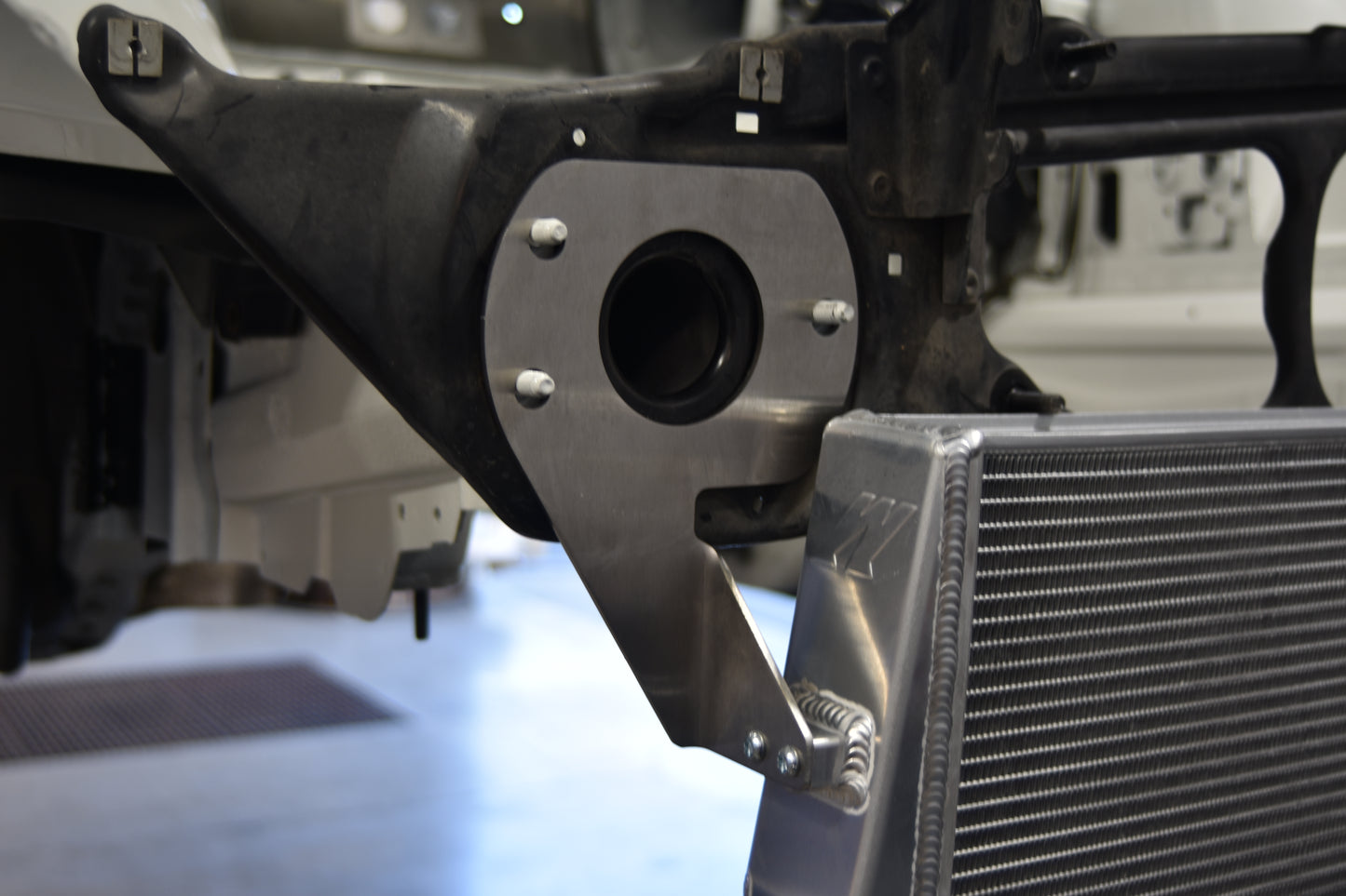 E46 "Street" B48 Intercooler Radiator Mounts