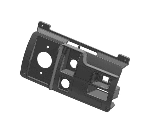 B46 Center Dash Keypad and Dataport  Assembly