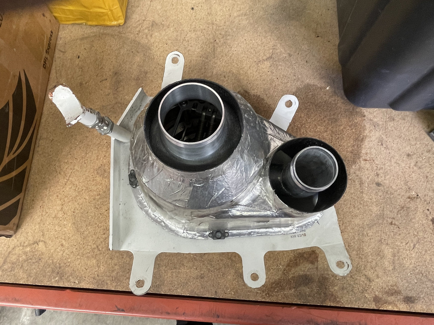 Krontec  RFC-88-TN Dry Break Fuel Filler with mounting plate