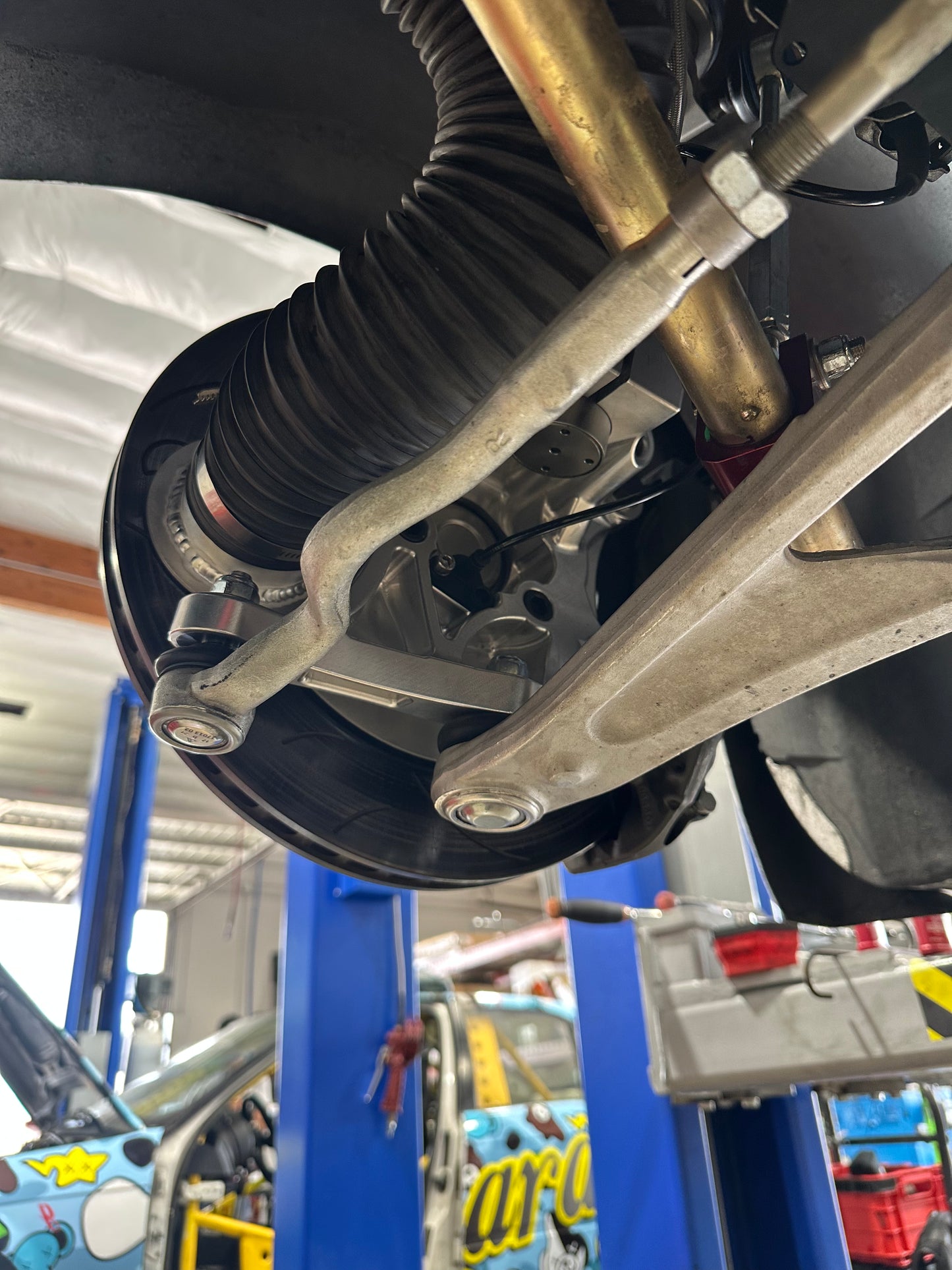 Brake Backing Plates for Strom Billet E46 Upright