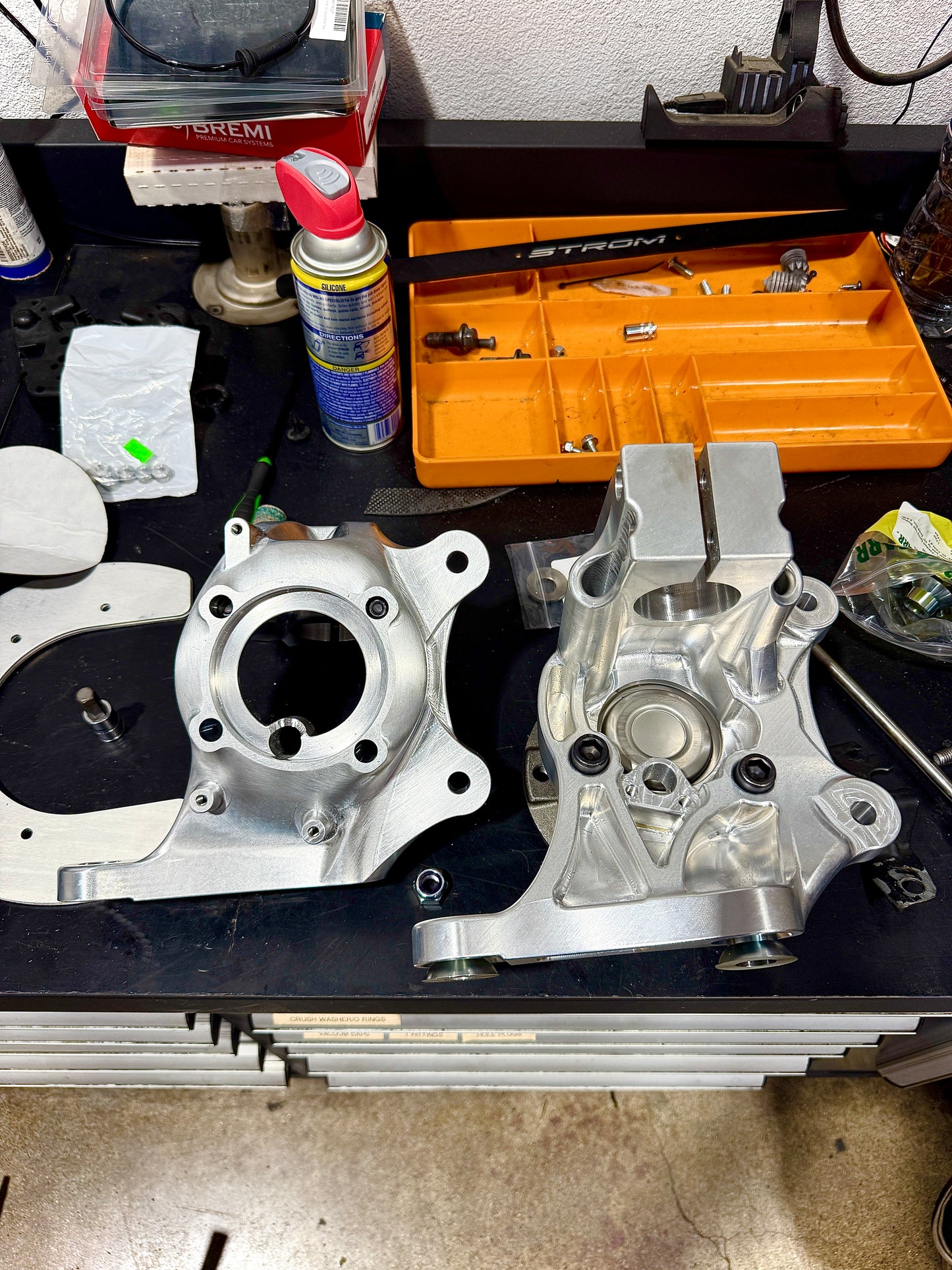 E46 Billet Front Uprights / Knuckles