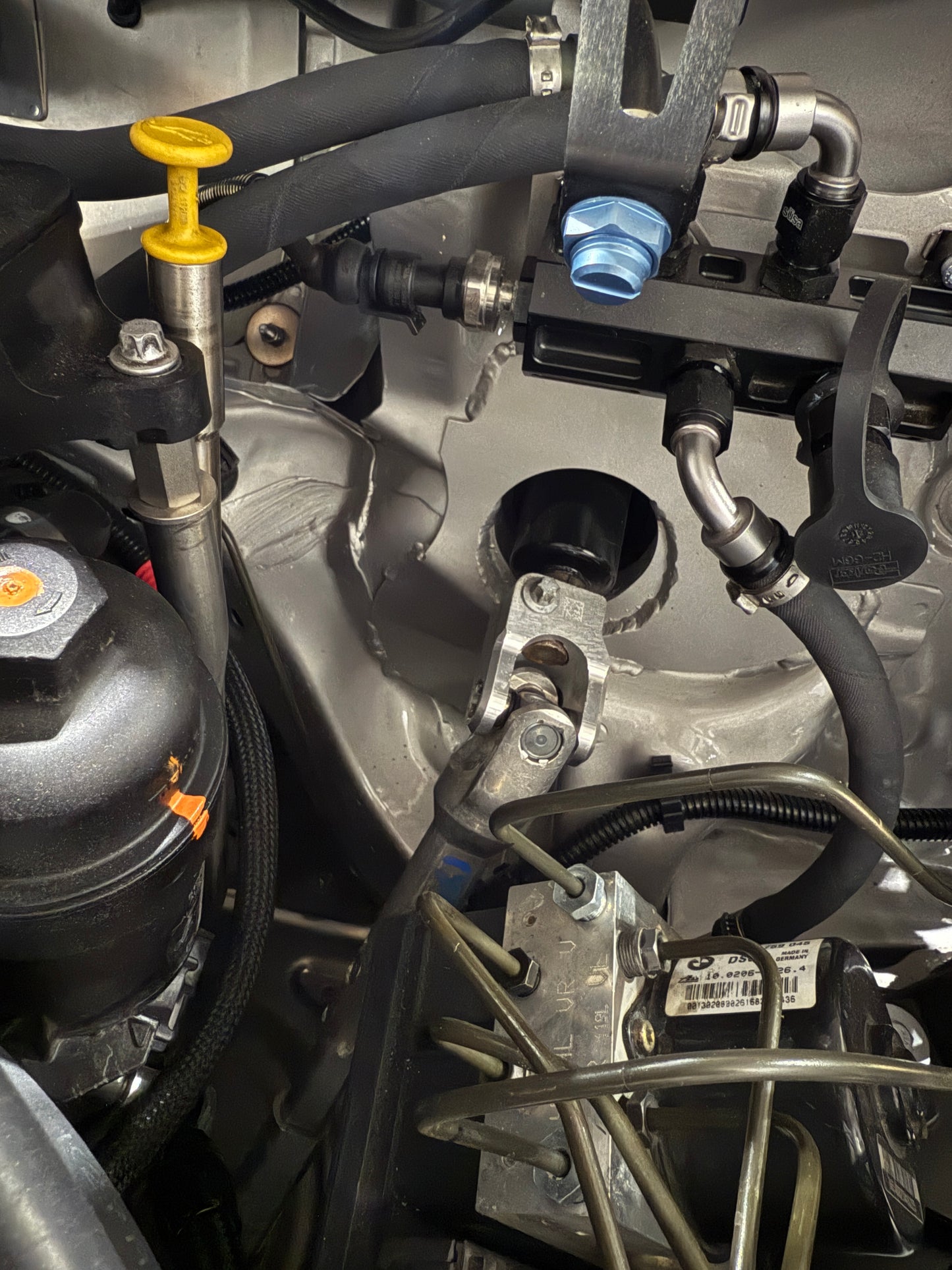 STROM MK60 Brake Pressure Sensor Tee and Bracket