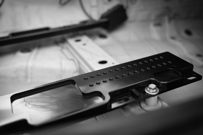 Garagistic Racing Seat Floor Mount Adapters V2 - E36, E46, E82, F22