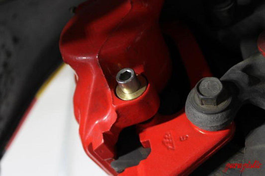 BMW Brass Brake Caliper Guide Bushing Kit with Dust Caps - E30, E36, E46, E92 (ATE Calipers)