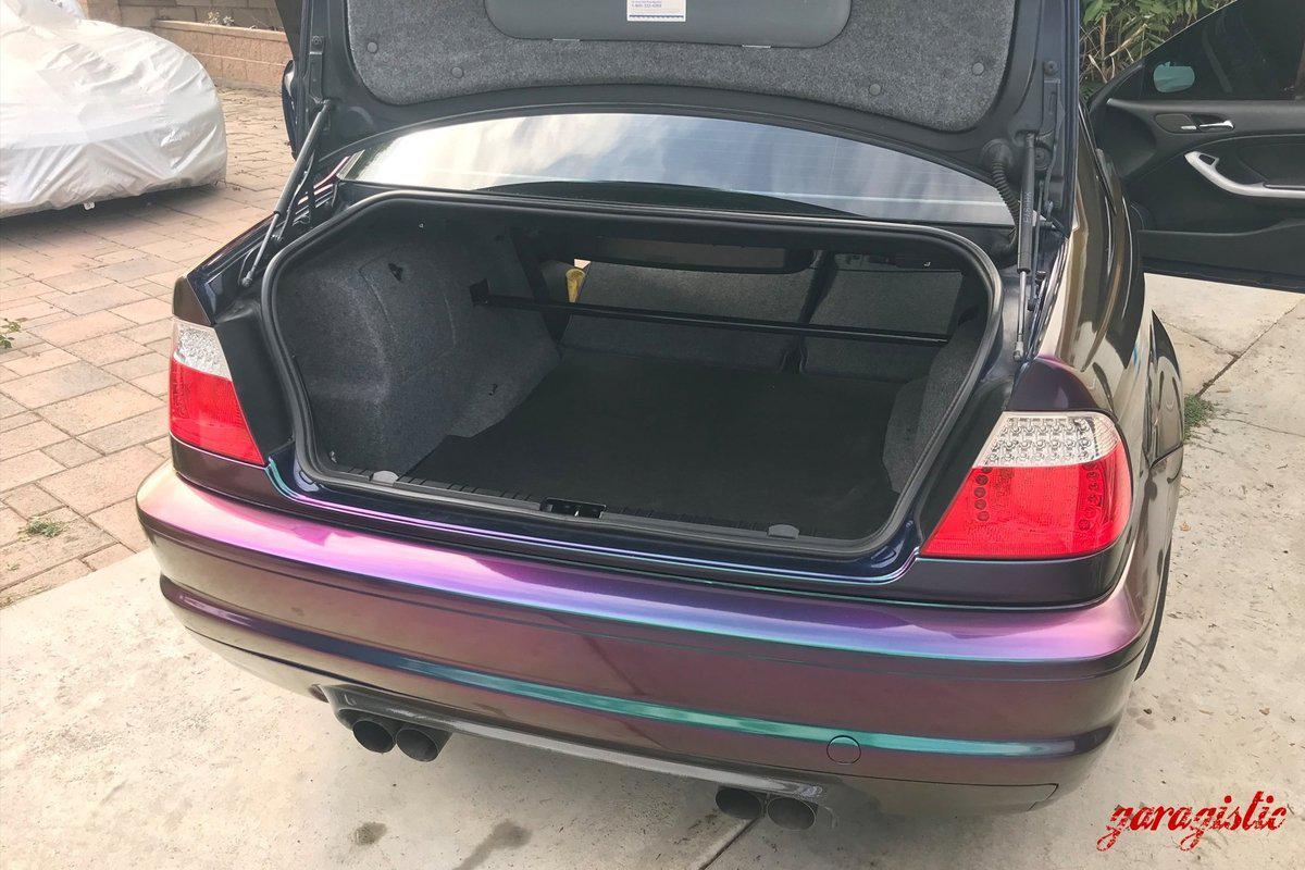 BMW E46 Garagistic Rear Strut Bar - (M3, 323, 325, 328, 330)