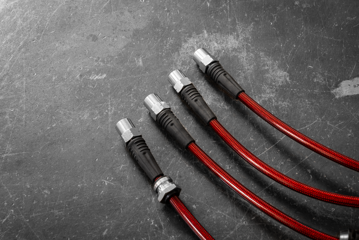 E46 (Non-M) Stainless Steel Complete 4 Brake Line Kit - DOT Compliant