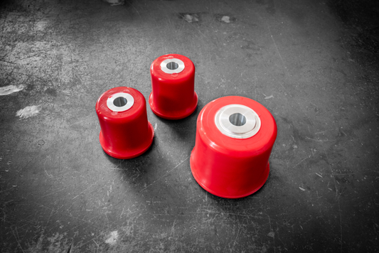 E46 (Non-M) Complete Polyurethane Differential Carrier Bushing Set