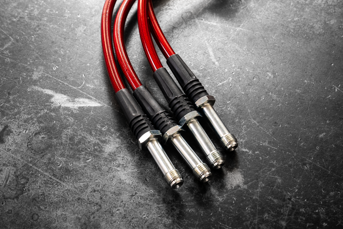E46 M3 Stainless Steel Complete 4 Brake Line Kit - DOT Compliant