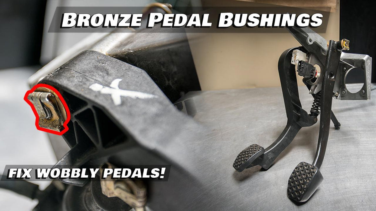 Bronze Clutch & Brake Pedal Bushings (Fits most BMW :E30, E36, E46, Z3, Z4)