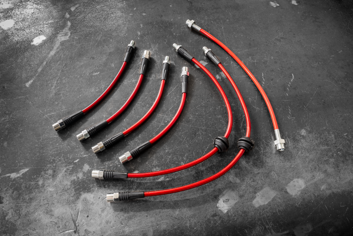 E36 Stainless Steel Complete 6 Brake Line Kit - DOT Compliant