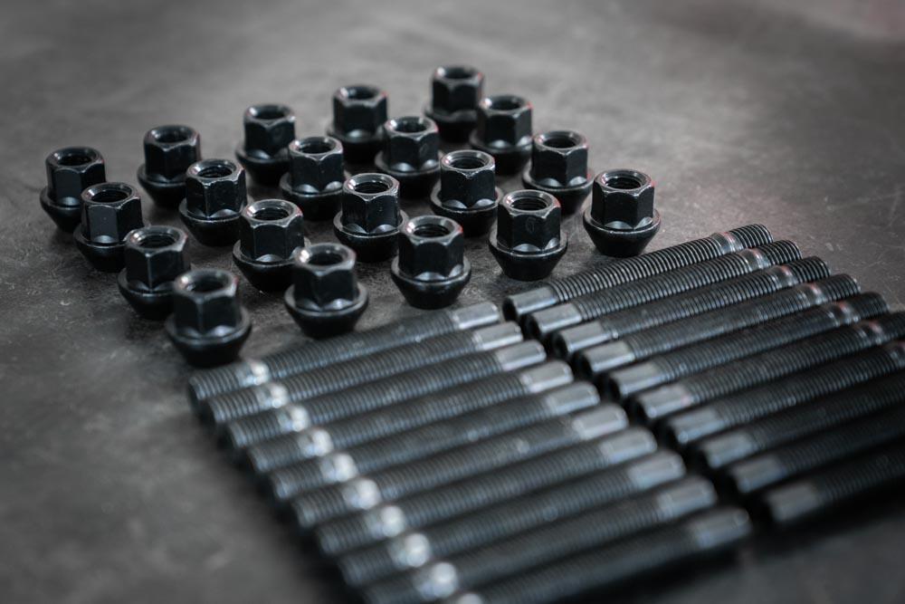 Garagistic Competition BMW Wheel Stud Conversion Kit: (5-Lug) - E36, E46, E82, E92, E39