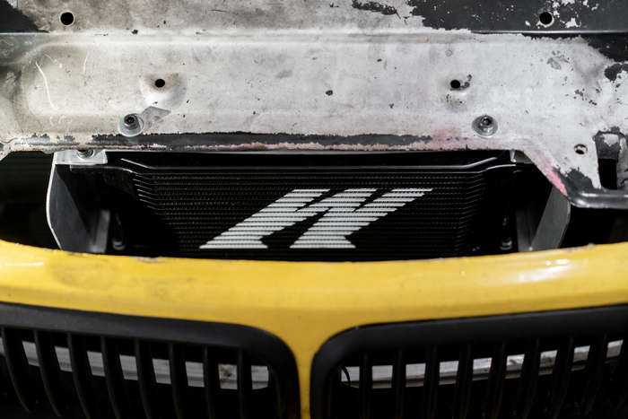E36 Sheet Metal Oil Cooler Bracket/Mount - 325, M3