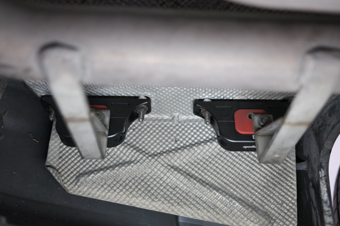 Polyurethane Exhaust Hangers - E36, E46, E31, E90, E92, E39, Z4 - 18211723101 & 18201401797