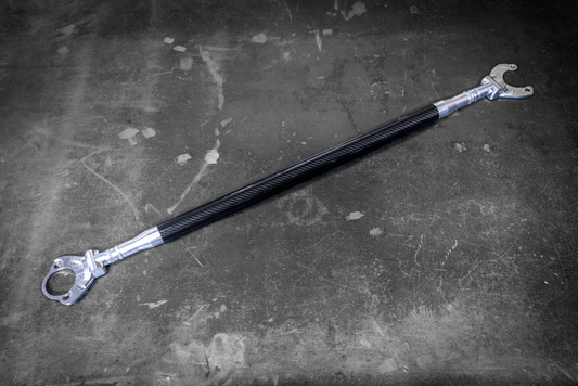 LTW Carbon Fiber E46 Modular 3 Piece Rear Strut Bar - 316, 318, 320, 323, 325, 328, 330, M3