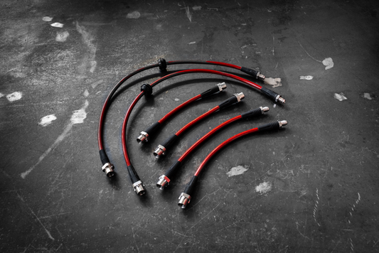 2011-2013 BMW LCI E90 E91 E92 E93 328 335 RWD Stainless Steel Complete 6 Brake Line Kit - DOT Compliant