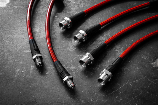 2011-2013 BMW LCI E90 E91 E92 E93 328 335 RWD Stainless Steel Complete 6 Brake Line Kit - DOT Compliant