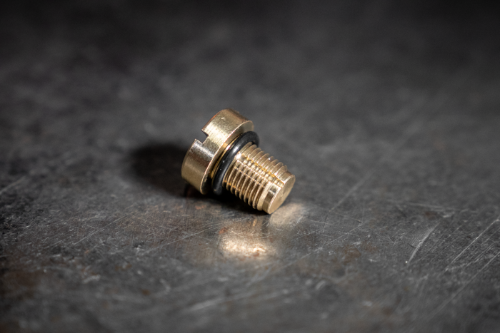 BMW Brass Radiator Bleeder Screw Upgrade - Fits E36, E46, E28, E24, E31, Z3, Z4, E8x, E9x - 17111712788