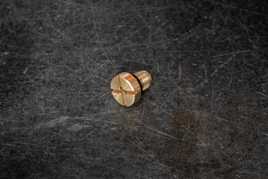 BMW Brass Radiator Bleeder Screw Upgrade - Fits E36, E46, E28, E24, E31, Z3, Z4, E8x, E9x - 17111712788