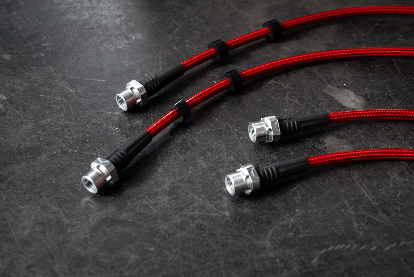 BMW M2 F87 Stainless Steel Complete 6 Brake Line Kit - DOT Compliant