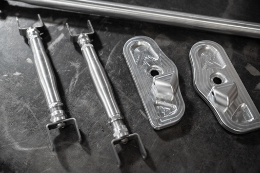 4-Point Support Bracing for LTW Rear Strut Bar - E36, E46, E82, E9X