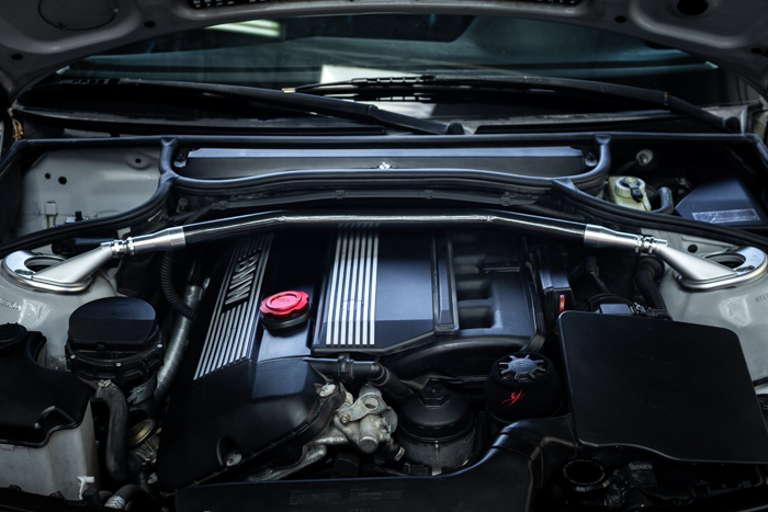 BMW E46 3 Series LTW Front Strut Bar - 323, 325, 328, 330, ZHP